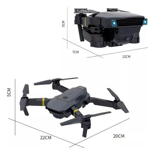 Dron 998 pro - Doble bateria - Camara 4k